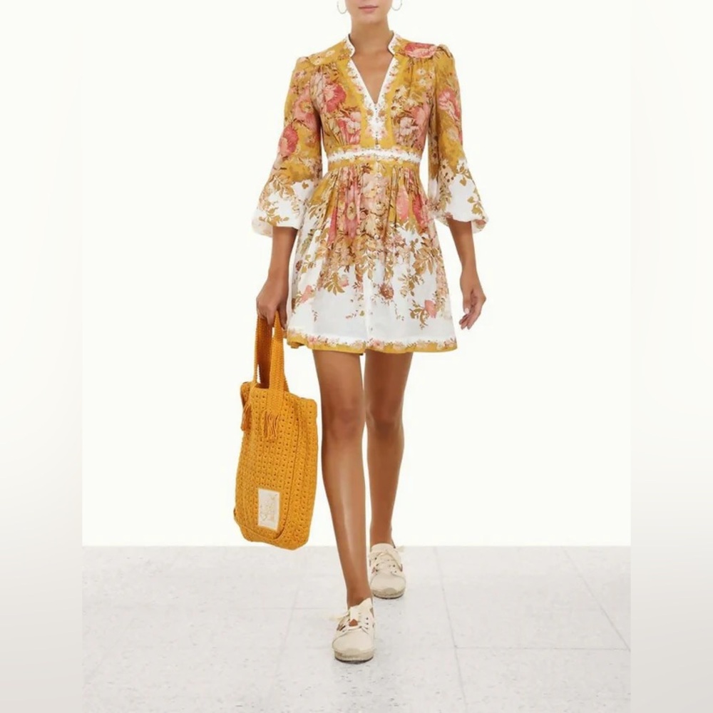 Zimmermann Pattie Plunge Dress